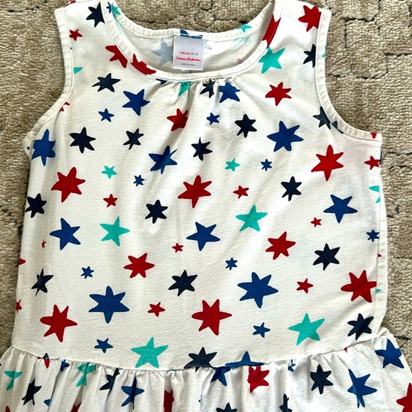 Hanna Andersson sleeveless print pocket dress size 12 (150) - Picture 2 of 6